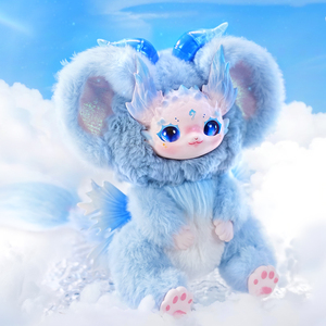 Maytree Dumia Cloud Tour of Mountains and Seas Porte-clés en vinyle en peluche Boîte aveugle avec squelette-Design ajustable - Product Image 4