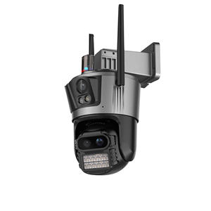 Nuova Telecamera PTZ WiFi ICSEE 12MP (2MP*2+4MP*2) da Esterno Impermeabile con <span class=keywords><strong>3</strong></span> Modalità di Visione Notturna, Tracciamento Automatico, Quattro Obiettivi e Zoom Ottico 8x - Product Image 3