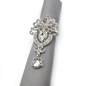 <span class=keywords><strong>Portatovaglioli</strong></span> artigianali per festa nuziale <span class=keywords><strong>portatovaglioli</strong></span> in metallo inciso <span class=keywords><strong>argento</strong></span> - Product Image 3