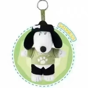 En stock, 100% authentique, 4 pièces/boîte, Snoopyed Emotional Dressing Blind Box, peluches kawaii, porte-clés décoratifs, breloques pour sac, jouets - Product Image 3
