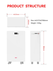 Batería SunPlus LiFePO4 de 51.2V 280Ah |   Sistema de Almacenamiento de Energía Solar de 15 kWh |   Más de 8000 Ciclos |   Garantía de 10 Años |   Híbrido Preparado para Sistemas Fuera de la Red |   PUEDE - Product Image 6