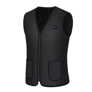 Jaket pemanas musim dingin pria wanita, rompi berpemanas dengan Bank daya dapat dicuci jaket pemanas ringan elektrik - Product Image 6