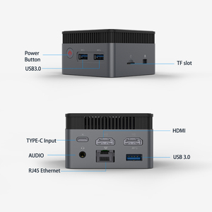 Mini PC de 11.ª Generación con N5105, 8 GB de LPDDR4, Tarjeta Gráfica HD, Computadora de Escritorio para Juegos - Product Image 6