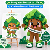 Costume de mascotte personnalisé en matériau EVA écologique pour la promotion d'événements, fabricant OEM/ODM avec des designs personnalisés, adultes unisexes