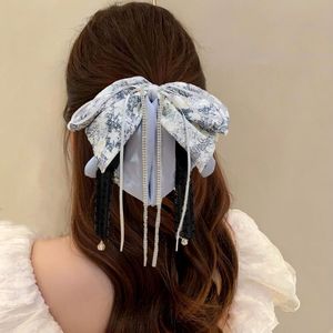 Vente en gros de pinces à cheveux en tulle multicouche surdimensionnées multicolores, grandes pinces à mâchoires antidérapantes, accessoires pour cheveux de mariée - Product Image 1