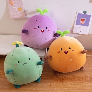 Peluches Suaves <span class=keywords><strong>de</strong></span> Patata Kawaii, Juguetes <span class=keywords><strong>de</strong></span> Peluche para Niños, Peluche <span class=keywords><strong>de</strong></span> Fruta, Almohada <span class=keywords><strong>de</strong></span> Peluche, Juguete para Dormir para Bebés - Product Image 6