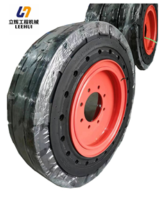 Roda Bobcats kualitas tinggi ban karet penyapu jalan 10-16.5 ban padat - Product Image 4