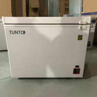 Pay-As-You-Go personnalisé solaire alimenté congélateur coffre profond et réfrigérateur capacité de 258L-608L pour les hôtels