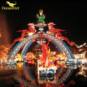 中国传统纸灯笼环保工艺品灯笼新年装饰和灯笼灯展 - Product Image 2