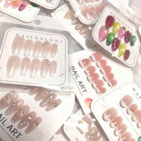 Nouvel Arrivage Vente Directe Usine Prêt à Expédier Prix Abordable Sac Surprise de Faux Ongles en Acrylique et Gel Faits Main Aléatoires pour Femmes