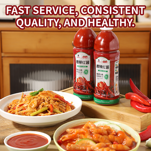 ซอสพริกเผ็ดสำเร็จรูปสำหรับร้านอาหาร หม้อไฟ ผัด ซอสพริก 500 กรัม - Product Image 2