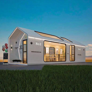 <span class=keywords><strong>Maison</strong></span> modulaire préfabriquée <span class=keywords><strong>Maison</strong></span> conteneur de 40 pieds Villa mobile extensible pour hôtel Cuisine familiale pour chambre à coucher Salon Utilisation scolaire - Product Image 3