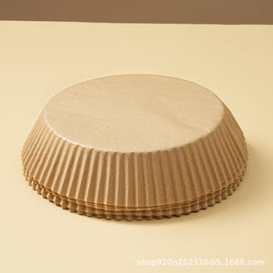 Tek kullanımlık yüksek <span class=keywords><strong>s</strong></span>ıcaklığa dayanıklı anti-yapıştırma yağ kağıdı olmayan kağıt yağ geçirmez hava fritöz özel kağıt pişirme ve pasta aracı - Product Image 5