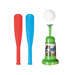 EPT Hot Sale Mini Sport Toy Kids Baseball Bat Set Ball Launcher Training Lawn Target Toss Game Family For Outdoor indoor Play