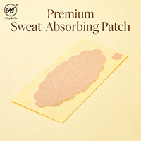 Patch absorbant la transpiration sous les aisselles, respectueux de la peau, auto-adhésif, invisible, coussinet pour les aisselles, doublure pour les aisselles, logo personnalisé, usine OEM