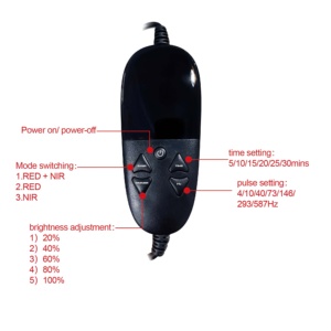 Grande materassino per terapia del corpo intero da 160cm 945 pezzi LED chip 660 850nm luce rossa a infrarossi tenuto in mano sollievo dal dolore per la testa del corpo mani - Product Image 6