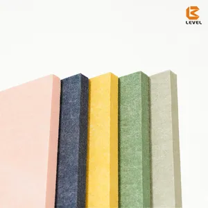 Acoustic Insulation 100% PET Polyester Soundproofing Acoustic Panel Colorful Acoustic Wall And Ceiling Panel