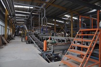 Lini Produksi Papan Partikel Kapasitas Khusus Peralatan Produksi Chipboard Modular Untuk Peningkatan Produksi Pabrik Kayu Lapis Lama