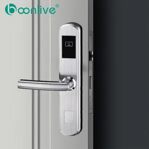 Boonlive Shenzhen akıllı kapı kilitleri ile açık QR kodu RF kart otel için uygun ofis apartman Motel