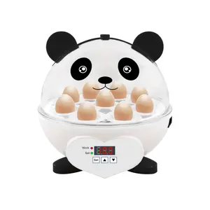 Inkubator penetas telur 9 kecil otomatis, penetas telur pintar