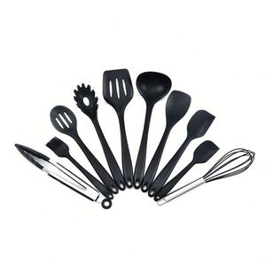 Kitchen Appliances Accessories Cookware Sets Cooking <b>Tool</b> <b>Silicone</b> Kitchen Utensils Set With Wooden Handle for Cooking - Product Image 2