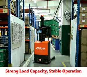 Robot Autónomo de 1 Tonelada, 1.1m para Pasillos Estrechos, Sistema Inteligente SLAM, Cargador de Acoplamiento Automático, Vehículo Guiado Automatizado MINI2.0, Capacidad de Carga de 1000 kg - Product Image 1