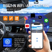 Caméra embarquée A216 avec super condensateur, enregistreur DVR 4K avant + 1K arrière pour voiture, double enregistrement pour GPS, Wi-Fi et détection de mouvement
