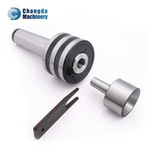 Juego de centros giratorios de alta velocidad con punta viva, cono Morse MT5, intercambiable, 7 piezas, para tornos y fresadoras - Product Image 5