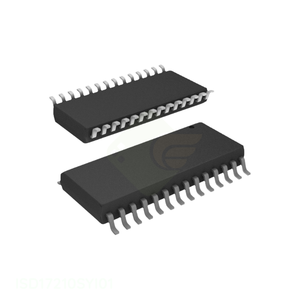 ISD17210SYI01 IC Enregistreur/Lecteur Vocal 420 secondes 28SOIC (0,295 po, 7,50 mm de largeur) Composants Électroniques en Ligne - Product Image 1