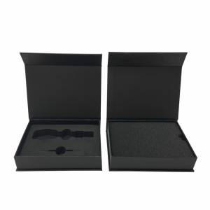 Boîte cadeau personnalisée en forme de livre pour montre, boîte cadeau pour montre avec logo UV, boîte de présentation rigide en papier pour le rangement et la présentation - Product Image 5