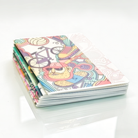 Carnet A5 personnalisable à couverture souple, reliure piquée, papier premium, pour bureau, école, vente en gros, cahier d'exercices