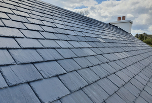 אריחי גג מאבן טבעית סיטונאיים, גימור מלוטש, עבור וילות כפריות, חצר, אריחי גג מלבניים מאבן צפחה - Product Image 6