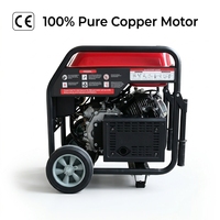 Générateur de soudage à essence à conversion de fréquence numérique, 110V/230V, réservoir de carburant de 25L, générateur de soudage à essence de 5 kW