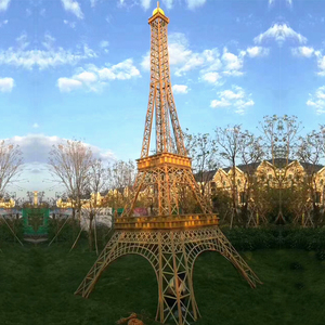 Statua Gigante Personalizzata della Torre <span class=keywords><strong>Eiffel</strong></span> in Metallo per Esterni/Modello in Ferro Grande da 3m-15m per Punti di Riferimento Cittadini e Decorazioni da Giardino - Product Image 4
