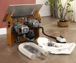 Scie à table coulissante multifonctionnelle pour le travail du bois avec certification CE, scie à onglets sans poussière - Product Image 6