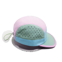 Personalizar California Coffee Hat Camper Lifestyle Laser Cut Panel lateral Cierre elástico Back Sport Caps