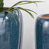 Prix d'usine, vente en gros, pot de fleurs en céramique moderne, jardinière haute, table de sol, décoration intérieure pour la maison, le bureau, le salon