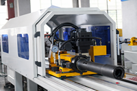 Máquina de Doblado de Tubos de Acero Inoxidable y Aluminio CNC de 3 Ejes Henglida con Bomba PLC para Estructuras de Trenes, Locomotoras y Ferrocarriles
