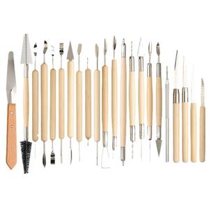 Juego de Herramientas de Cerámica de Doble Cabeza de 22 Piezas para Modelar Arcilla, Herramientas de Cerámica de Madera para Niños y Adultos - Product Image 5