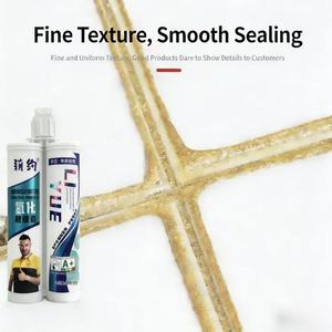 Seramik Karo Derz Yapıştırıcısı Gerçek Porselen Mat Su Bazlı Epoksi Gri Renk Kum Güzellik Derz Maddesi 500g Yüksek Sıcaklık - Product Image 1