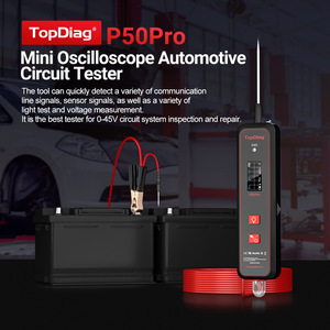 Testeur de batterie de voiture portable, pince de diagnostic, 12V 24V, vérificateur de batterie pour l'entretien automobile - Product Image 3