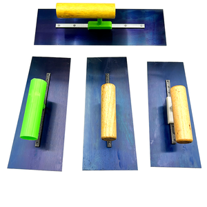 Espátula Industrial de Acero Inoxidable de 240 mm con Mango Rectangular de Plástico y Agarre Ergonómico para Acabado DIY, Flotador para Pladur, Paredes, Cemento y Mortero - Product Image 4