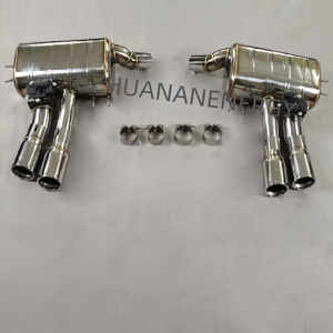 Tubo de escape de rendimiento para Maserati SPYDER 4,2/4200 2004 + acero inoxidable 304 puntas de escape dobles escape Catback - Product Image 6