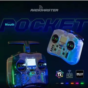 Pengendali FPV untuk Pocket <span class=keywords><strong>2</strong></span>.4GHz CC2500/ELRS EdgeTX Plastik Portabel Lipat Radio Remote Control untuk Balap Drone FPV. - Product Image 6