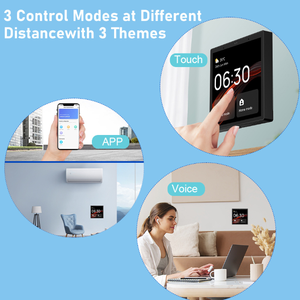 Pantalla de Control Central Inteligente con Red Multimodo Bt, Pantalla Táctil de 4 Pulgadas Estándar Europeo, Zigbee - Product Image 4