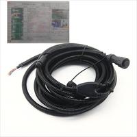 Tornillo de prensado de codificación RJ45 M12 8P B, Cable de red macho impermeable para auriculares de ordenador, Cables eléctricos de PVC para Note10 Lite