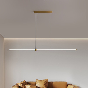 2024 Bar Éclairage Front Desk <span class=keywords><strong>Restaurant</strong></span> Bureau Noir Led Suspension Moderne Suspendue - Product Image 2