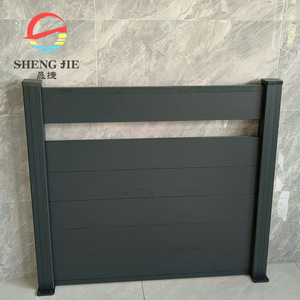 Thiết kế mới vườn Hệ thống an ninh WPC hàng rào tấm ngoài trời cho vườn hàng rào - Product Image 6