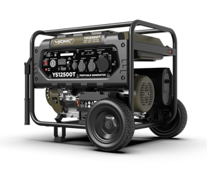 Generador de Gasolina Trifásico YSONIC YS12500T de 12.5kW, Refrigerado por Aire, 4 Tiempos, con Arranque Remoto ATS, 18.0HP, 688cc, 50/60Hz, Venta al Por Mayor - Product Image 2