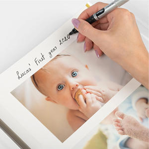 <span class=keywords><strong>Album</strong></span> <span class=keywords><strong>photo</strong></span> de <span class=keywords><strong>scrapbooking</strong></span> moderne de haute qualité personnalisé avec impression UV et <span class=keywords><strong>pages</strong></span> autocollantes pour cadeau d'enfant - Product Image 6